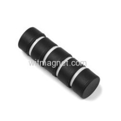 Strong Suction Neodymium Rubber coated pot magnets
