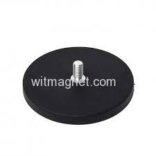 Strong Rubbber Magnet Base/Rubber Coated Neodymium Magnet n35