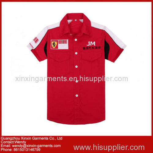 Wholesale high quality cotton polyester racing clothes for men and women