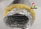 Thermal Insulation Flexible Air Duct Aluminum Foil High Compressive Capacity
