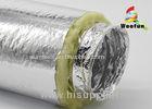 Air Ventilation System Insulated Flexible Ducting Aluminum Foil Multi - Function
