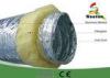 Fireproof 20 Rigid HVAC Duct Aluminum Foil Stretchable Easy Installation