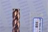 Long Shank 4 Flute Solid Carbide Corner Radius End Mill With SiN Coating