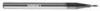 Carbide Micro End Mill 0.3mm 2 Flute SiN Coating Grain Size 0.4um upto HRC60
