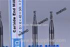 SiN Coating HRC60 Micro End Mill Bits With 1.0 mm Cutting Lenth 0.5 mm Diameter