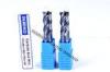 AlTiN Coated High Speed Steel End Mill For Milling Quenching / Tempered Steel