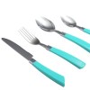 24pices PP Handle Flatware Set