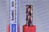 high hardness R0.5 Corner 10mm / 12mm AOL 75mm Corner Radius end mill upto HRC65 4 Flute ALCRONA