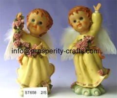 Poly resin Cherub / Angel