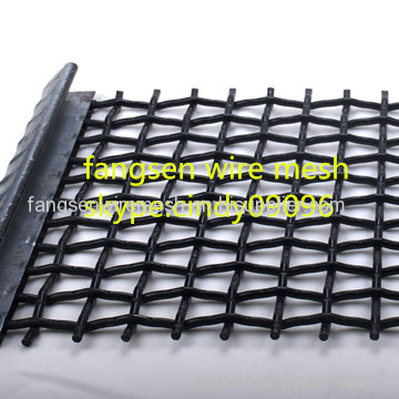 high tensile strength factory whole mining woven screen mesh for minerals ore