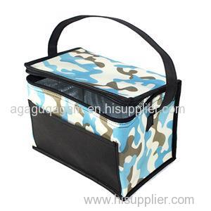 PP Non Woven Cooler Lunch Bag With Zipper
