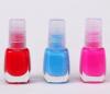 Nail polish many colors are offered