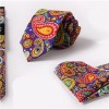 Custom Pocket Square Slim Skinny Mens Silk Tie