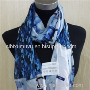 Customizable 100% Modal Digital Printing Infinity Scarf