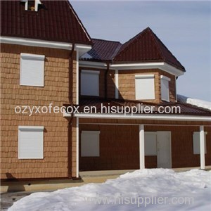 Waterproof Decorative Cedar Image Exterior Wall Panels