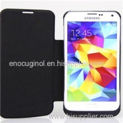 Backup Battery Power Bank Charger Flip Case For Samsung Galaxy I9500 S4