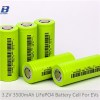 3.2V 3500mAh LiFePO4(LFP) Battery Cell For EVs