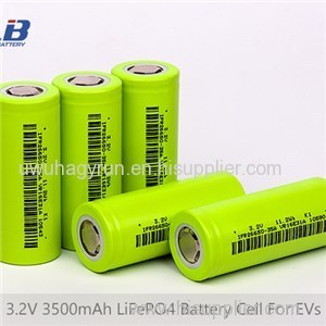 3.2V 3500mAh LiFePO4(LFP) Battery Cell For EVs