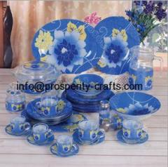 Glass Tableware set .