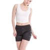 Radiance Slice Short Disco Pants In Black