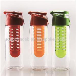 Most Popular Products K075 650ML Tritan Water Bottle Designed Water Bottles Friut Infuser Water Bottle