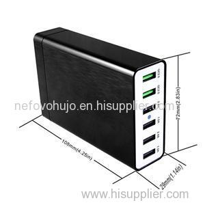 6 Port Desktop Charger