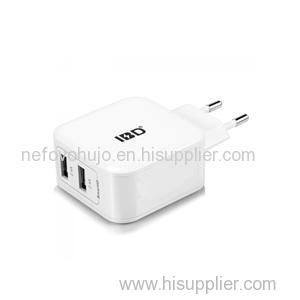 New Mobile Dual USB 4.8A Travel Charger