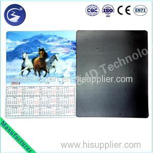 3D Calendar With Magnet Sticker