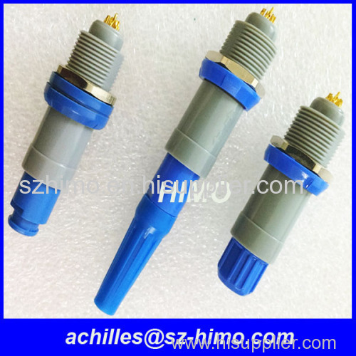 P series lemo 6pin cross connector male and female