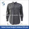 Cotton Poly Twill Military Style Shirts For Spring Autumn Security Guard / Police