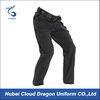 Black poly cotton ripstop cargo pocket tactical combat pants