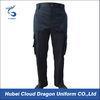 Four Side Pockets Security Guard Uniform Pants With Two Sewn In Military Creases