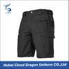 Black Short Tactical Combat Pants Lightweight For Police / Law Enforcement