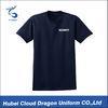 Soft Dark Blue Cotton Security Guard T Shirts O Neck Custom Personalized