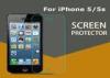 Cool Glass Tempered iPhone 5 5S Screen Protector Scratch Proof Removable