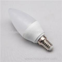 Warm White 6W LED Candle Bulb E14