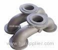 Carbon steel elbow sand casting parts heat treatment surface