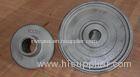 Wheel carbon steel sand casting parts zinc plating by cut and grind gate
