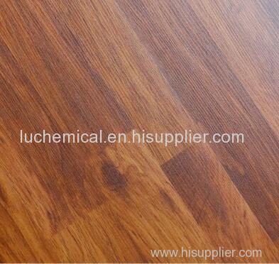 small embossed surface 8.3mm three strips laminate flooring