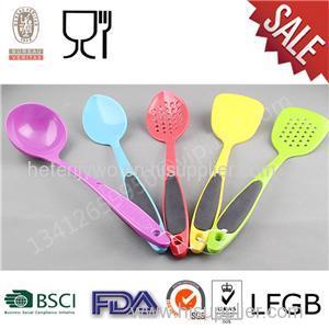 Factory Wholesale Melamine Bamboo Kitchen Utensil And Tools Set