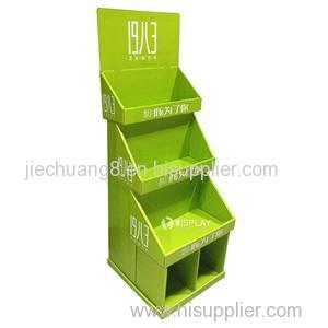 Customized Printing Advertising Cardboard Display Stand Cardboard Display Shelf Cardboard Floor Display