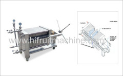 Vertical Plate Frame Liquid Filtration Equipment Press Filter