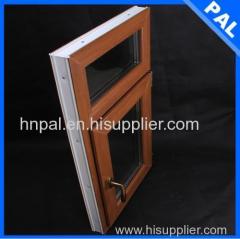60 series 70 series double gazed sound proof casement window / doors and windows with tempered glasses