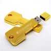 Golden Key USB Flash Drives With Cap