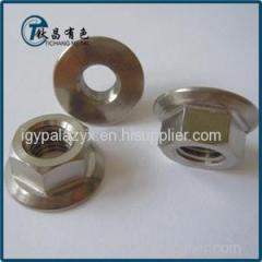 ISO 4161 Titanium Flanged Hex Nuts