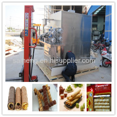 china manufacturer snack machine for egg roll