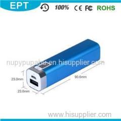 EP-002-1 New Design 2200mAh Cust Aluminum Battery Indicator Power Bank