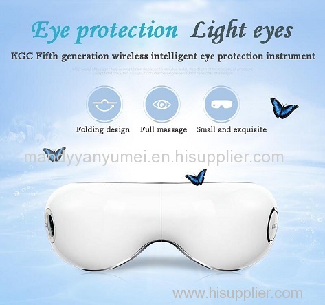 New type wireless foldable music eye massager