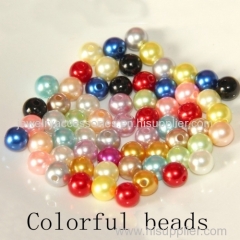 abs colorful beads diy necklace ring earning pendants charm custom made