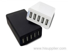 40w DC output 5v 8a usb 5 port power adapter